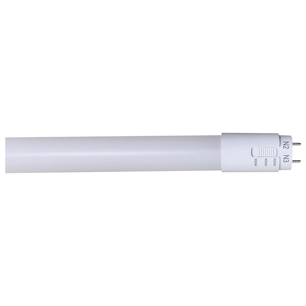 15W T8 LED CCT Select GU24 Base 50K Hours - Type A/B - BBP Or Direct - 1/2-Ended Wiring - Glass PET